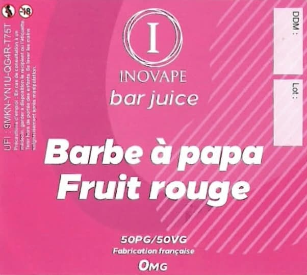 Barbe à Papa Fruit Rouge